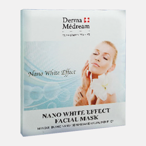 NANO White Effect Facial Mask: НАНО маска с отбеливающим эффектом